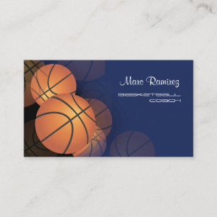 PixDezines Basketballkarten/DIY Hintergrundfarben! Visitenkarte