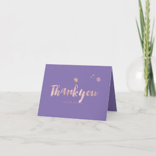 PixDezines Bat Mizwa/Danke/DIY Farbe Dankeskarte