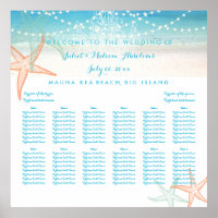 PixDezines Beach/Chadeliers/Seating Chart