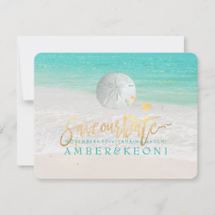 PixDezines Beach/Ocean/Starfish/Save the Date Save The Date