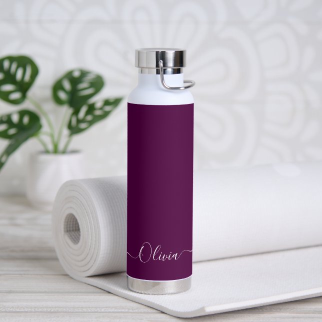 PixDezines Berry Berry DIY Farbe Anpassen Trinkflasche (Yoga)