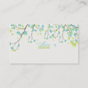 PixDezines-Blüten/Farbton Visitenkarte