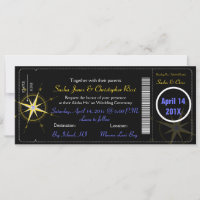 PixDezines Boarding Pass/nautischer Kompass