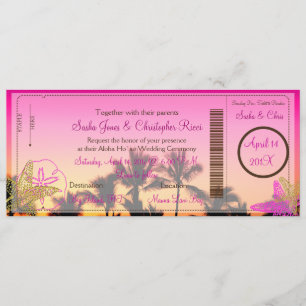 PixDezines Boarding Pass+Sunset A-Bay+Starfish Einladung