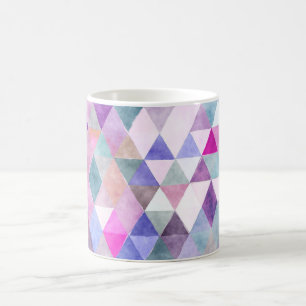 PixDezines Boho Geometrische/verstellbare Dreiecke Kaffeetasse
