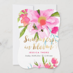 PixDezines Braut-Brunch/May Flower/DIY-Hintergrund Einladung