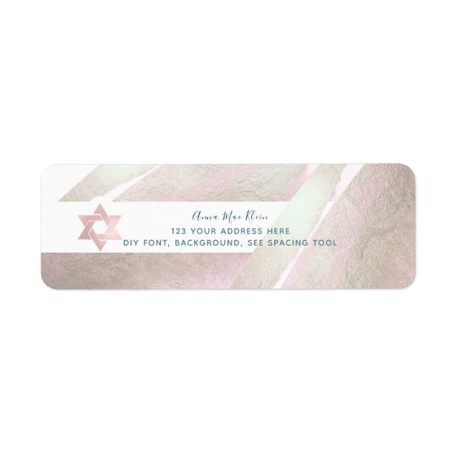 PixDezines Brush Platinum+Blush Pink Mitzvah (Vorne)