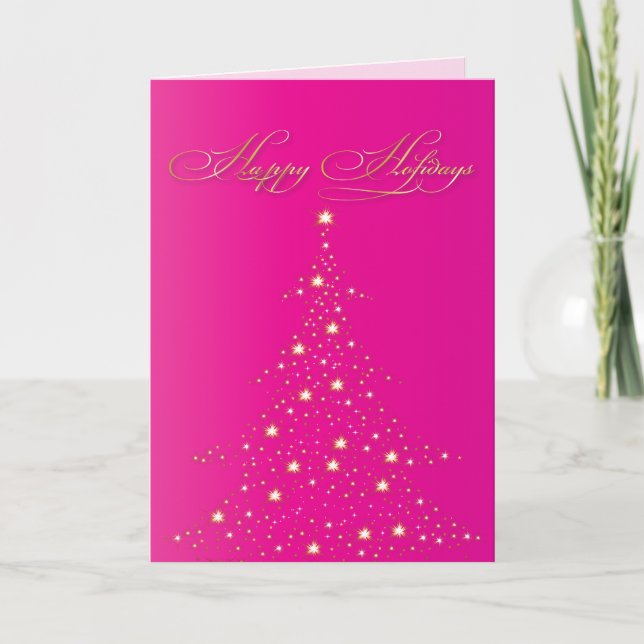 PixDezines Cartes de fin de année, Arbre de Noël (Devant)
