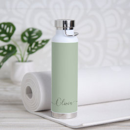 PixDezines Celadon Green DIY Farbwasserflasche Trinkflasche