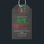 PixDezines CHALKBOARD MERRY CHRISTMAS, FUN-SCHRIFT Geschenkanhänger<br><div class="desc">PixDezines Schalkboard Geschenktafeln,  Frohe Weihnachtsfeiertage Geschenktafeln,  verbreiten Ihre Freude während dieser Ferienzeit. Klicken Sie auf "Anpassen",  um Bilder zu bearbeiten,  zu drehen und Text / Monogramm hinzuzufügen. Viel Spaß bei der eigenen Kreation. Untere Hintergrundfarbe,  Trimmfarbe,  Schriftart und Schriftart. Copyright © 2008-2018 PixDezines™. Alle Rechte vorbehalten.</div>