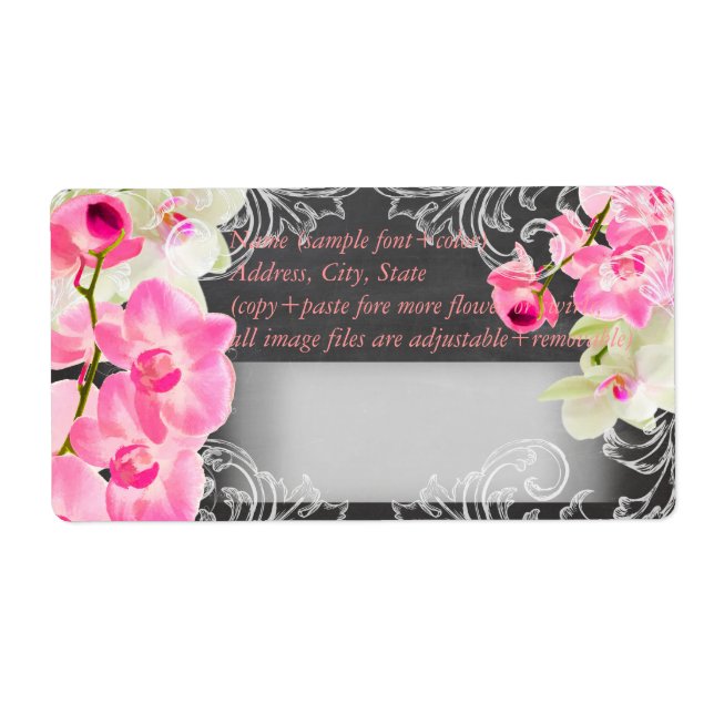 PixDezines chalkboard+pink kona orchid (Vorne)