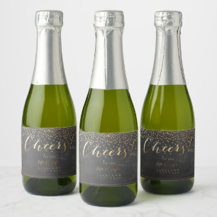 PixDezines Cheers Chalkboard+Imitate Gold Confetti