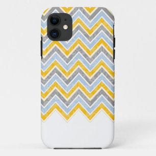 PixDezines Chevron Blau+GelB Case-Mate iPhone Hülle