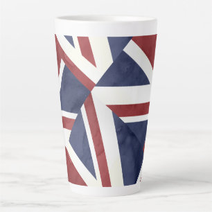 PixDezines Collage Union Jack Milchtasse