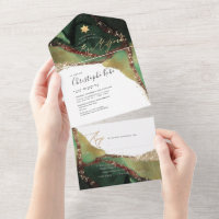 PixDezines Cosmic Emerad Green Bar Mitzvah