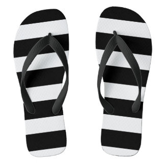 PixDezines DIY Farbanpassbare Streifen Flip Flops