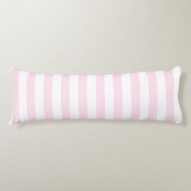 PixDezines DIY Farbe/einstellbare Streifen Seitenschläferkissen (Vorderseite)