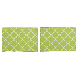 PixDezines DIY Farbe/Quatrefolienmuster Kissenbezug