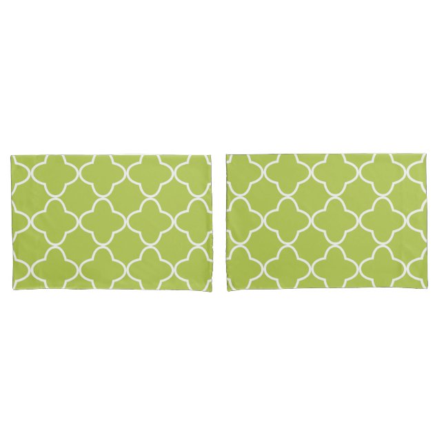 PixDezines DIY Farbe/Quatrefolienmuster Kissenbezug (Vorderseite-Set)