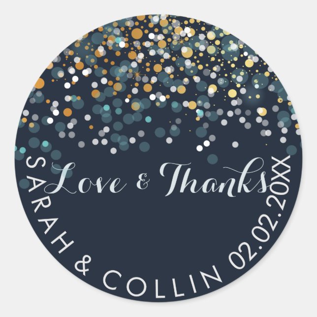 PixDezines DIY Farbe/Wintersoiree/Schnee Runder Aufkleber (Vorderseite)