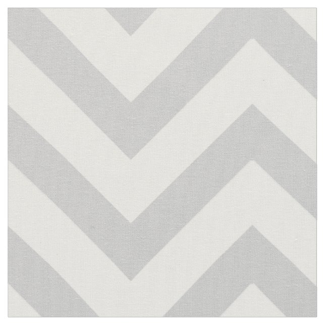 PixDezines DIY Farbe/Zickzack Muster/grau Stoff (Nahaufnahme)