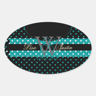 PIxDezines DIY Farben, Dots u.a. Ovaler Aufkleber