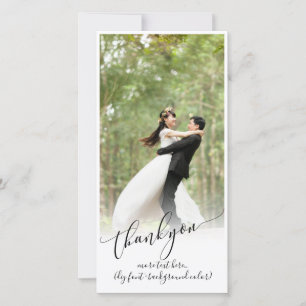 PixDezines DIY Hintergrund/danke Ihnen Hochzeit Fo Dankeskarte