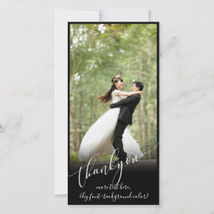 PixDezines DIY Hintergrund/danke Ihnen Hochzeit Fo Dankeskarte