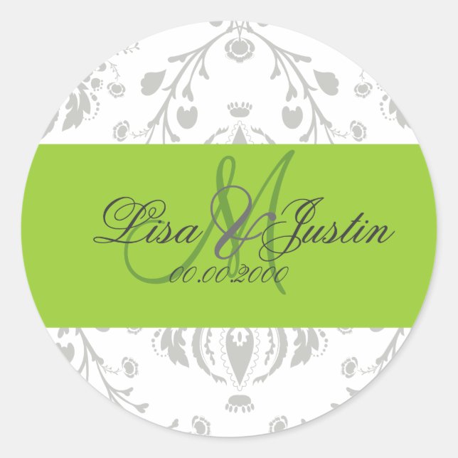 PixDezines Dolcé-Gaumenfarbe Runder Aufkleber (Vorderseite)