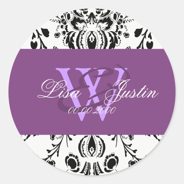 PixDezines Dolcé-Gaumenfarbe Runder Aufkleber (Vorderseite)