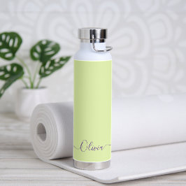 PixDezines Endive Green DIY Farbwasserflasche Trinkflasche