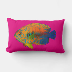 PixDezines, Engelfisch/Degenhintergrund Lendenkissen