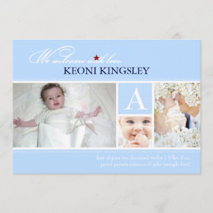 PixDezines Farbton, Geburtsankündigung/Punkte Ankündigung