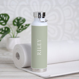 PixDezines Flasche mit grünem Untergrund