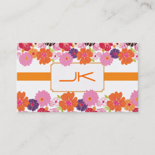 PixDezines Floral ~ Alegre Visitenkarte