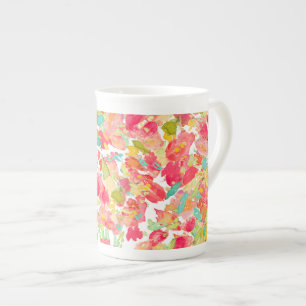 PixDezines Floral/Aquarell/Sophies Garten Prozellantasse