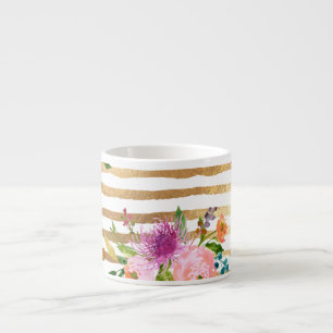 PixDezines floral/wasserfarbe/ranunculus Espressotasse