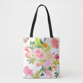PixDezines Floral/Wasserfarbe/Spring Bouquet Tasche