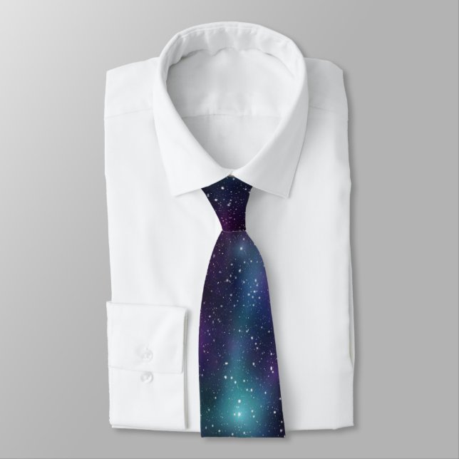 PixDezines GALAXY ASTRONOMIE EXPLORATION/KOSMIC Krawatte (Gebunden)