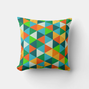 PixDezines geometrische/neonale Farben Kissen