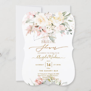 PixDezines H2 Blush Alabaster Rose Brautparty Einladung