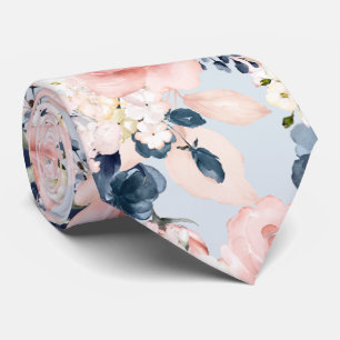 PixDezines H2 Blush Navy Rosen DIY Hintergrund Krawatte