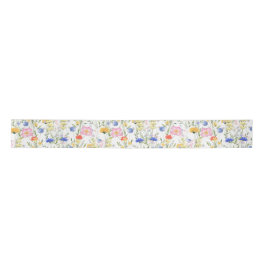 PixDezines H2 Delikate Wilde Blume Satinband