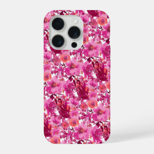 PixDezines H2 Sommerblumen Helle Farbtöne iPhone 15 Pro Hülle