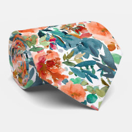 PixDezines H2 Sommerliche Blume Hues Krawatte