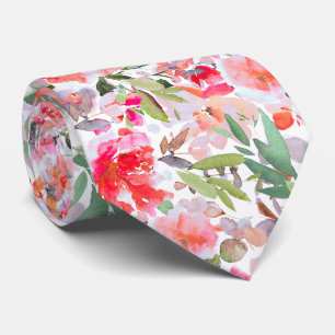 PixDezines H2 Sommerliche Blume Hues Krawatte