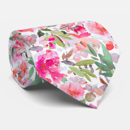 PixDezines H2 Sommerliche Blume Hues Krawatte