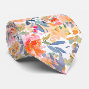 PixDezines H2 Sommerliche Blume Hues Krawatte