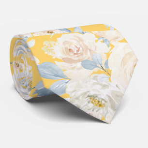 PixDezines H2 Staubblaue Rosen Krawatte