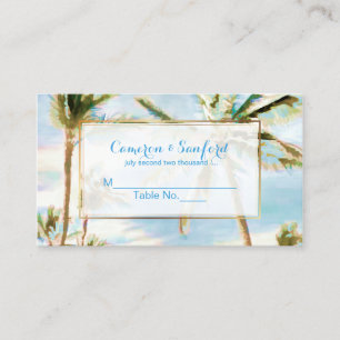 PixDezines Hawaiian Beach/Escort Cartes
